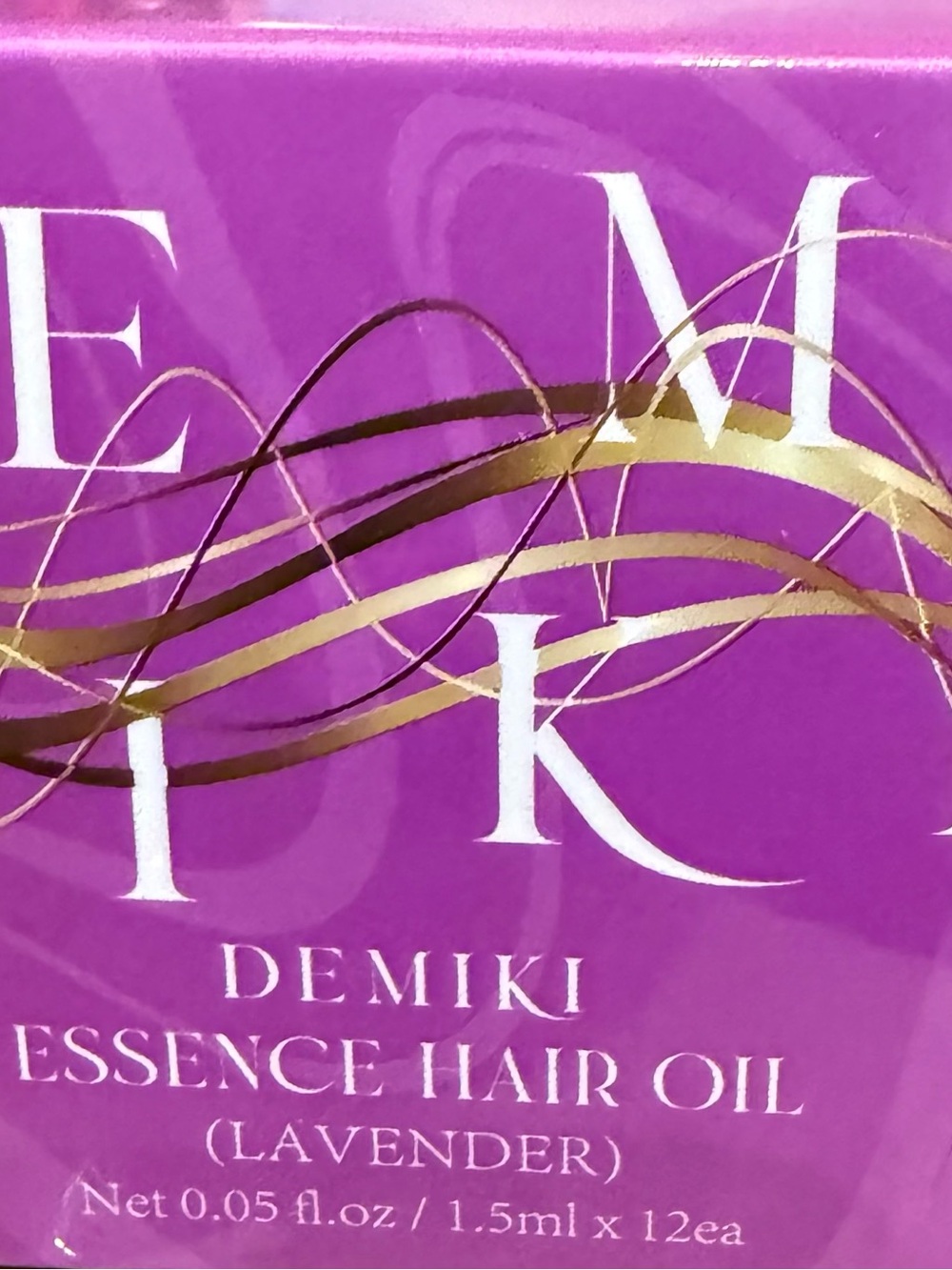 Lavender Essence Hair Oil - Hydrating Lavender Hair Treatment (Purple)